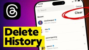 How To Clear Search History On Threads